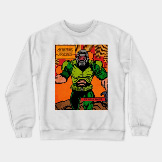 I, DOGMA Crewneck Sweatshirt by Defsnotadumb